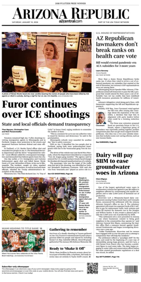 Cover of The Arizona Republic