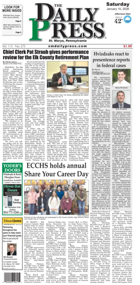 Cover of The Daily Press