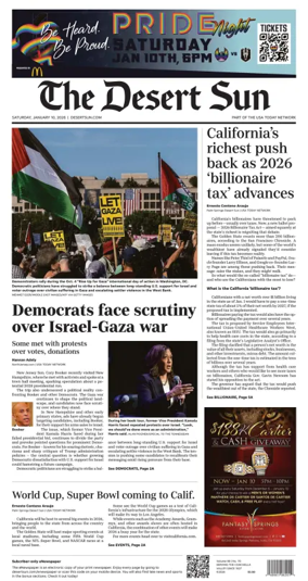 Cover of The Desert Sun