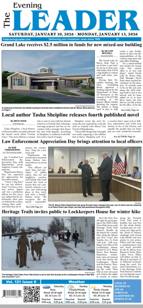 Cover of The Evening Leader