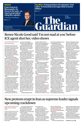 Cover of The Guardian (USA)