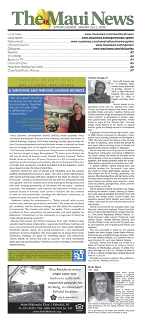 Cover of The Maui News - Weekender