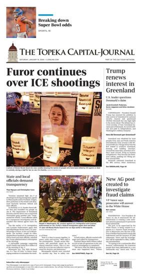 Cover of The Topeka Capital-Journal