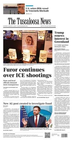 Cover of The Tuscaloosa News