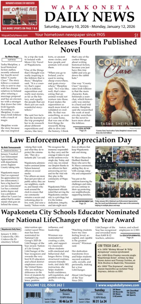 Cover of Wapakoneta Daily News