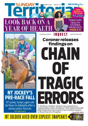 Cover of Sunday Territorian