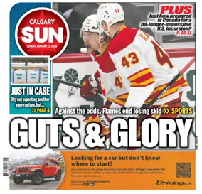 Cover of Calgary Sun