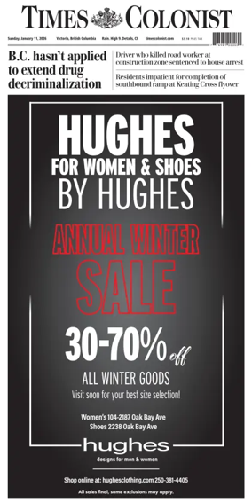 Cover of Times Colonist