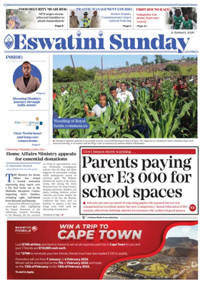 Cover of Eswatini Sunday