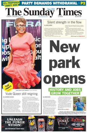 Cover of The Fiji Times