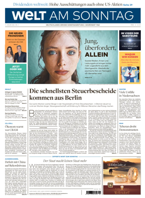 Cover of Welt am Sonntag