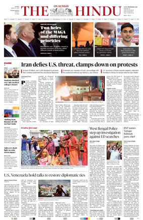 Cover of The Hindu - International