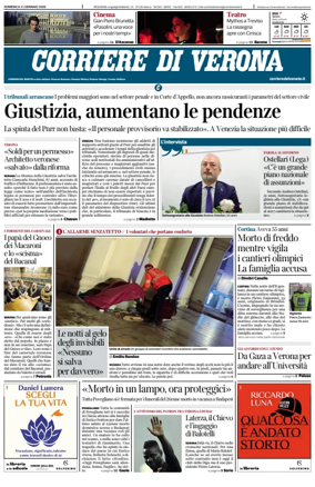 Cover of Corriere di Verona