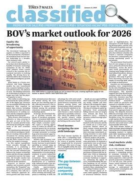 Cover of The Sunday Times of Malta - Classified