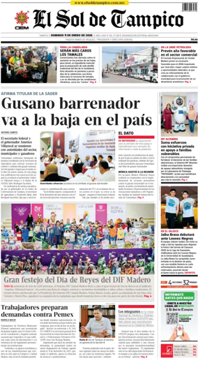 Cover of El Sol de Tampico