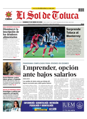 Cover of El Sol de Toluca