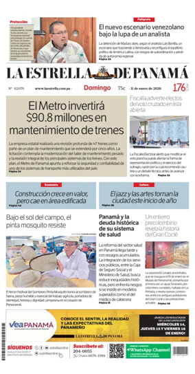 Cover of La Estrella de Panama