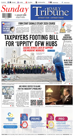 Cover of Daily Tribune (Philippines)