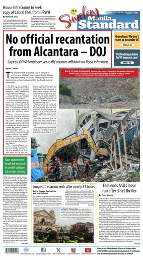 Cover of Manila Standard