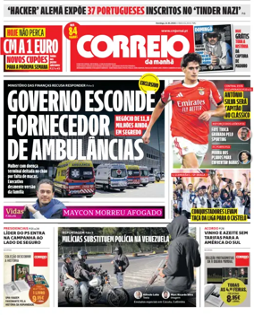 Cover of Correio da Manha Weekend