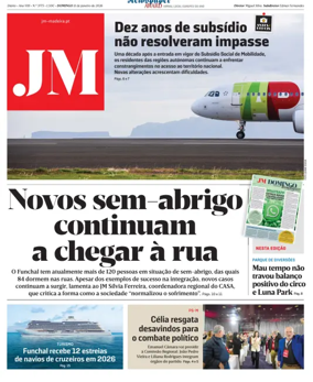 Cover of Jornal Madeira