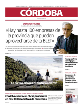 Cover of Diario Cordoba