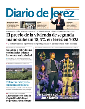 Cover of Diario de Jerez
