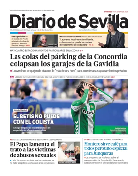 Cover of Diario de Sevilla