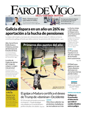 Cover of Faro de Vigo (Deza/Tabeiros-Montes)