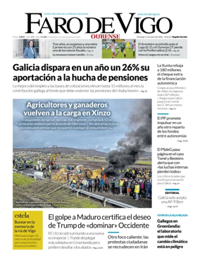 Cover of Faro de Vigo (Ourense)