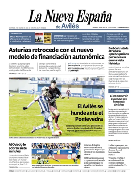 Cover of La Nueva Espana (Aviles)