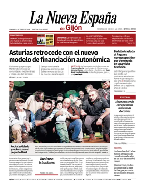 Cover of La Nueva Espana (Gijon)