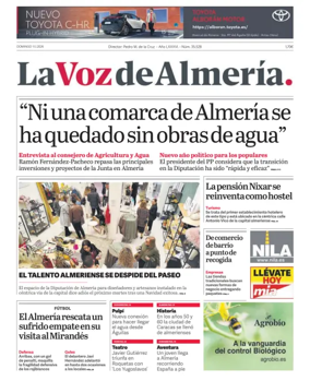 Cover of La Voz de Almeria