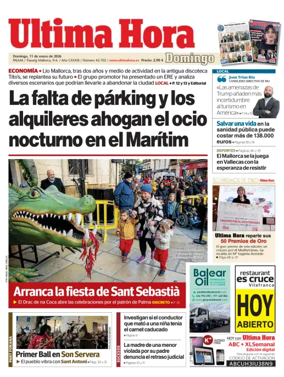 Cover of Ultima Hora