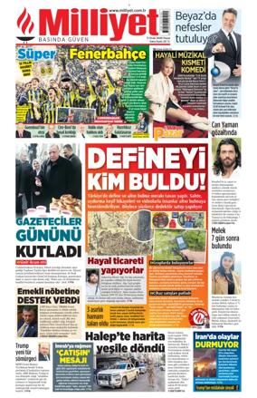 Cover of Milliyet
