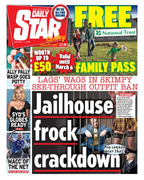 Cover of Daily Star Sunday