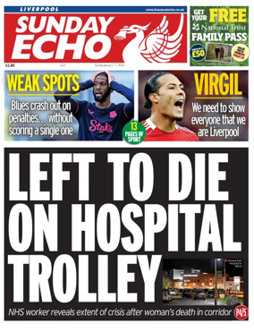 Cover of Liverpool Echo