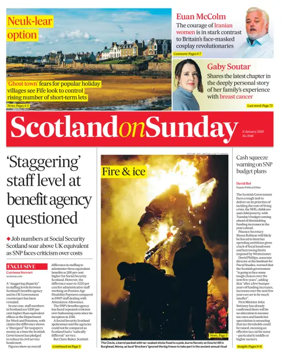 Cover of Scotland on Sunday