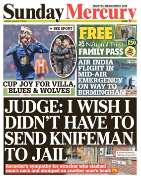 Cover of Sunday Mercury