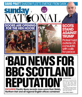 Cover of The National (Scotland)