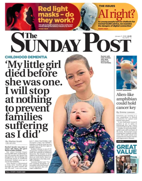 Cover of The Sunday Post (Central Edition)