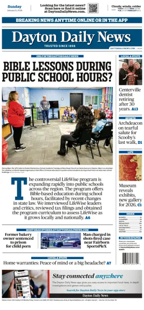 Cover of Dayton Daily News