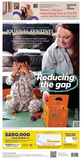 Cover of Milwaukee Journal Sentinel