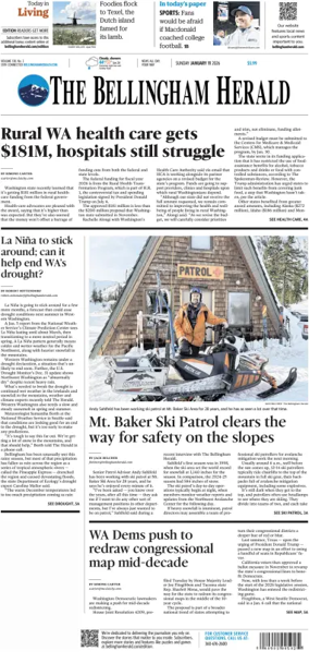 Cover of The Bellingham Herald (Sunday)
