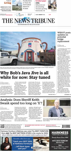 Cover of The News Tribune