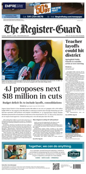 Cover of The Register-Guard