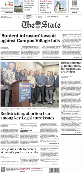 Cover of The State (Sunday)