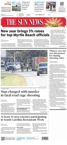 Cover of The Sun News (Sunday)