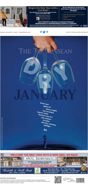 Cover of The Tennessean