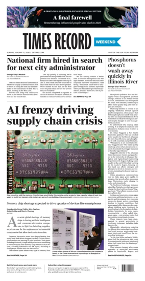 Cover of Times Record (Ft. Smith Southwest)